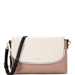 Flapper Pink Multi Polly Convertible Flap Large Cross Body Bag